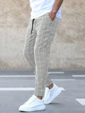 Pantalon à carreaux pour hommes pour des tenues élégantes – Tobias
