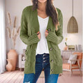 Gilet tricoté femme ample et chaud – Isabelle