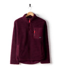 Veste polaire zippée avec détails contrastants – Clara