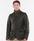 Veste en Coton Ciré Élégante pour Homme - Lucas