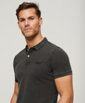 Polo vintage en coton biologique - Hugo