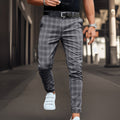 Pantalons Chino à Carreaux Confortables pour Hommes – Jonas