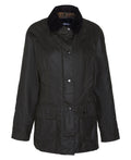 Veste en Cuir Ciré Classique – Sophie