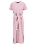 Robe Midi Classique avec Ceinture et Imprimé Métallisé – Claire