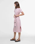 Robe Midi Classique avec Ceinture et Imprimé Métallisé – Claire