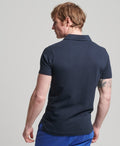 Polo en Coton Bio Slim avec Col – Hugo