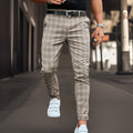 Pantalons Chino à Carreaux Confortables pour Hommes – Jonas