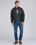 Veste matelassée moderne avec col montant et poches – Thomas