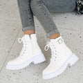 Bottes en cuir luxe pour femme - Reza