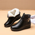 Bottes en cuir et laine pour femmes - Claire