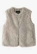 Gilet sans manches en fleece doux et élégant – Clara