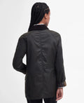 Veste en Cuir Ciré Classique – Sophie