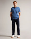 Polo slim homme coton col classique manches courtes – Maxime