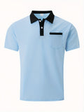 Polo-shirt de golf en coton pour homme au style classique – Tim