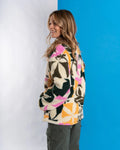 Fleece Borg avec zip 1/4 et poche zippée – Camille