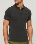 Polo vintage en coton biologique - Hugo