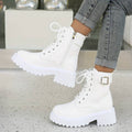 Bottes en cuir luxe pour femme - Reza
