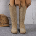 Bottes cowboy en suède pour femme – Cooper