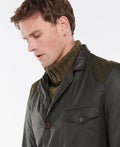 Veste en Coton Ciré Élégante pour Homme - Lucas