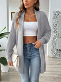 Cardigan long femme chaud et élégant pour l’hiver – Clara