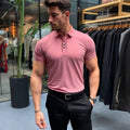 Polo pour hommes sans plis Muscle Fit – Tobias