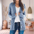 Gilet tricoté femme ample et chaud – Isabelle