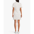 Robe mini ajustée coton bio manches courtes – Sofia