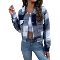 Gilet à Carreaux Chaud et Élégant pour Femme – Sophie