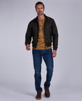Veste bomber en coton ciré pour homme – Thomas
