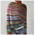 Pull tricoté décontracté à manches longues pour femme – Élodie