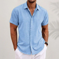 Chemise en lin pour hommes à manches courtes pour l'été – Lukas