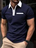 Polo-shirt de golf en coton pour homme au style classique – Tim