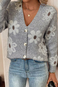 Gilet femme floral élégant et confortable – Isabelle
