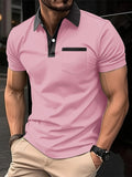 Polo-shirt de golf en coton pour homme au style classique – Tim
