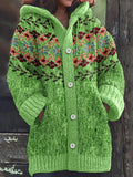 Gilet tricoté femme élégant et chaud pour l’hiver – Clara