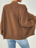 Gilet en maille à boutons, col V élégant – Sophie
