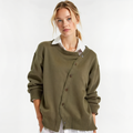 Doux Cardigan Asymétrique en Cachemire