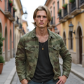 Veste en Jean Camouflage Rogue