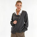 Doux Cardigan Asymétrique en Cachemire