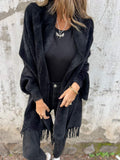 Pull cache-cœur élégant à manches longues pour femme – Camille