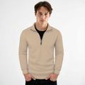 Pull zippé Summit Luxe avec col