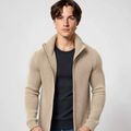 Cardigan en tricot à côtes Stratus