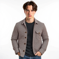 Chemise en Laine à Motif Carreaux Savile