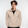 Pull zippé Summit Luxe avec col