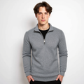 Pull zippé Summit Luxe avec col