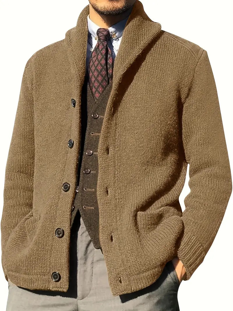 Veste en maille italienne pour hommes : Élégante et polyvalente – Matteo