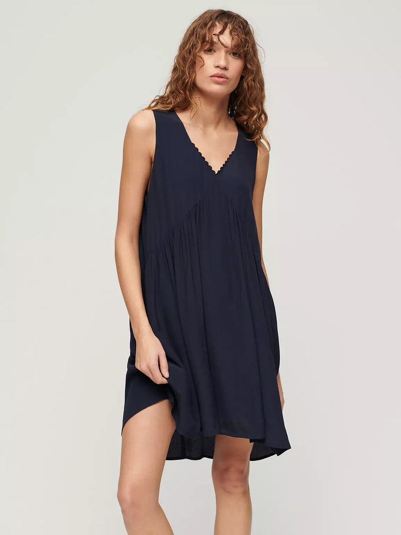 Robe Volumineuse Sans Manches – Sophie