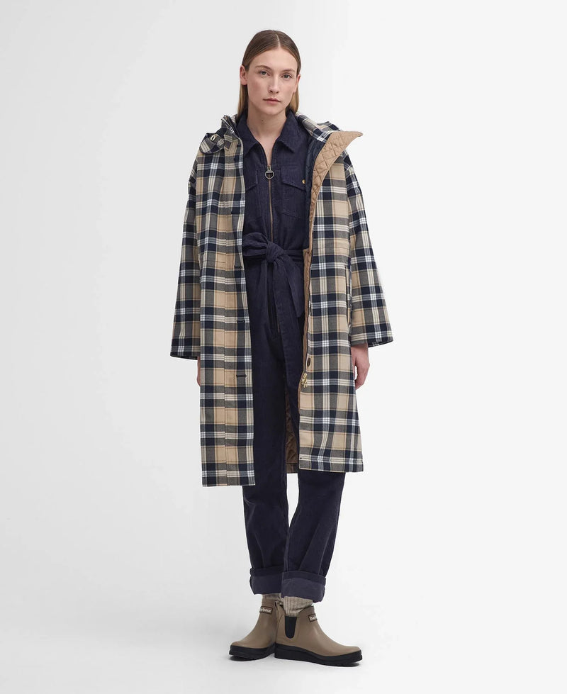 Veste imperméable avec capuche ajustable pour femmes – Clara