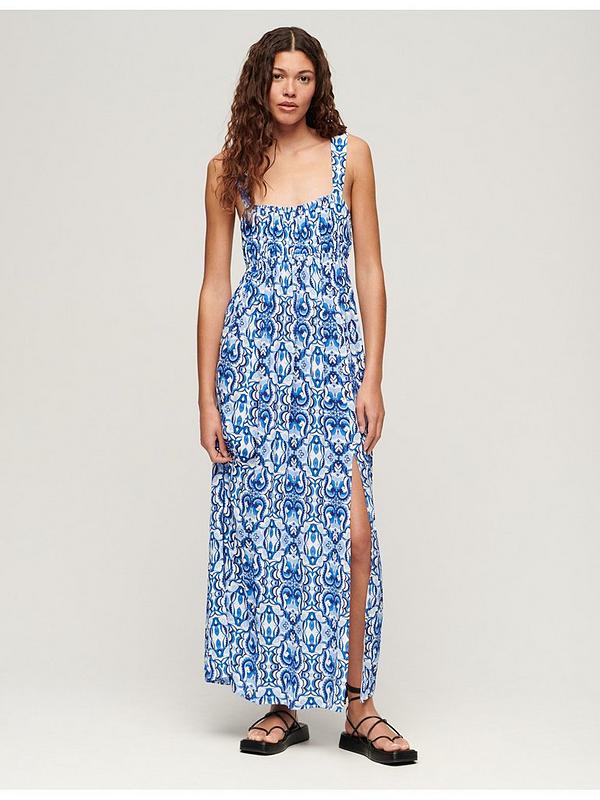 Robe Maxi Élégante avec Dos Noué – Clara