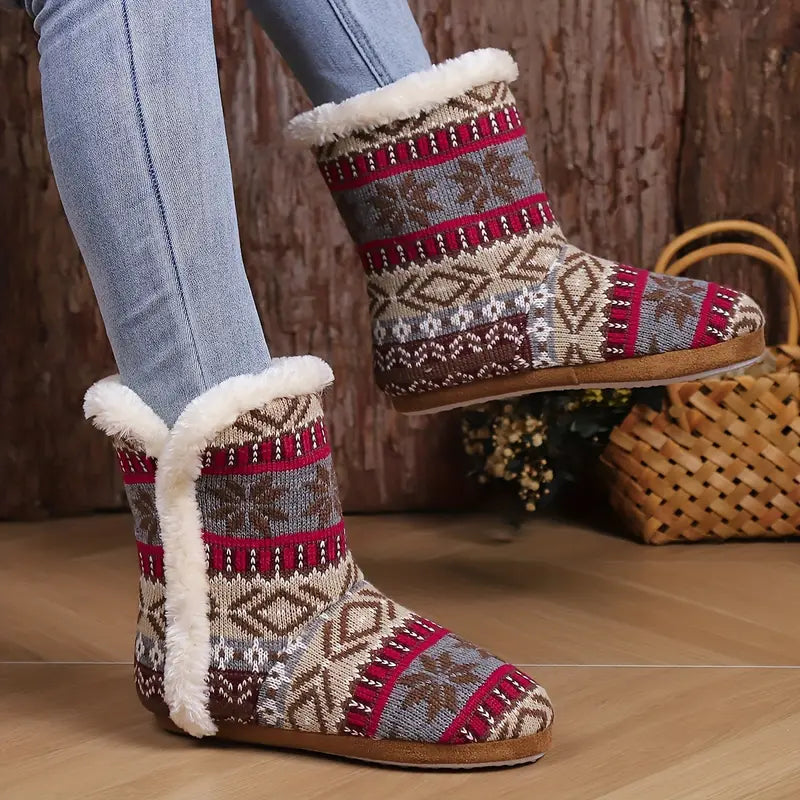 Chaussons Douillets pour Femmes - Camille